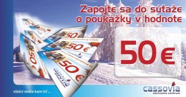 Súťaž o 50 EUR