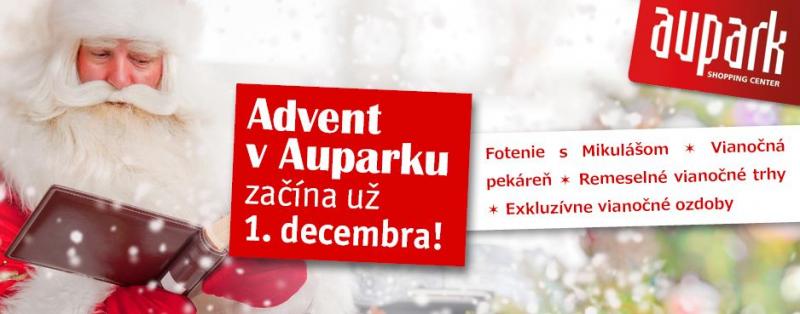 Advent v Auparku začína už 1. decembra!