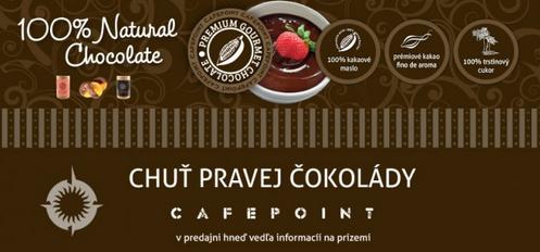 Chuť pravej čokolády v Cafepoint!