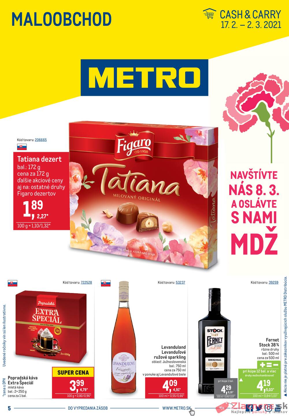 Leták METRO - METRO Maloobchod od 17.2. do 2.3.2021 - strana 1 Leták METRO - METRO Maloobchod od 17.2. do 2.3.2021 - strana 1