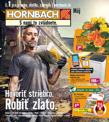 Leták Hornbach  od 27.4. do 31.5.2022