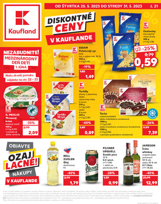 Leták Kaufland 25.5. - 31.5. - Kaufland Zlaté Moravce