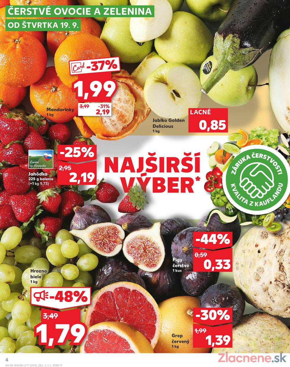 Leták Kaufland - Kaufland 19.9. - 25.9. - Kaufland Liptovský Mikuláš - strana 4