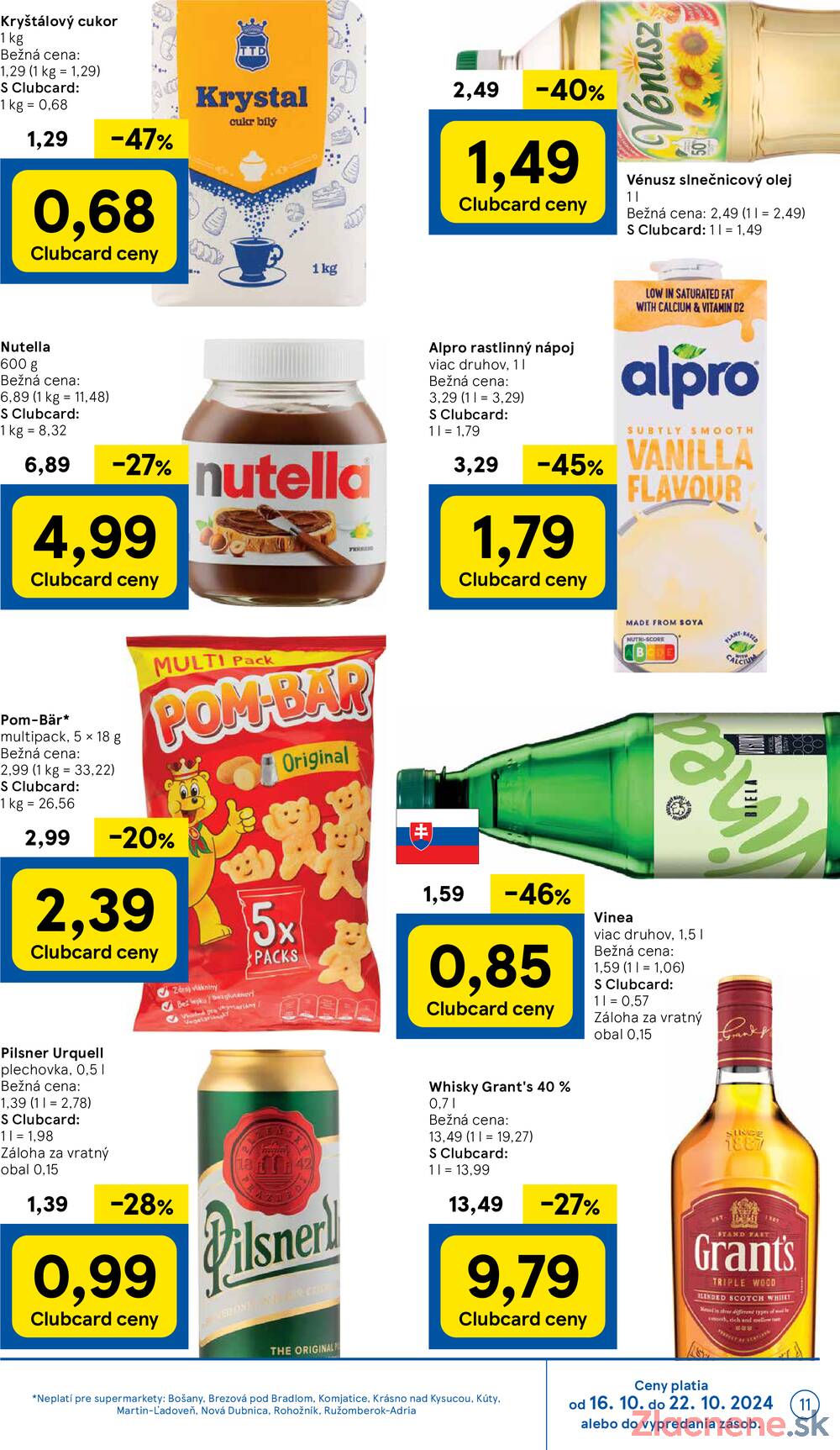 Leták Tesco - Tesco supermarkety od 16.10. do 22.10.2024 - strana 11