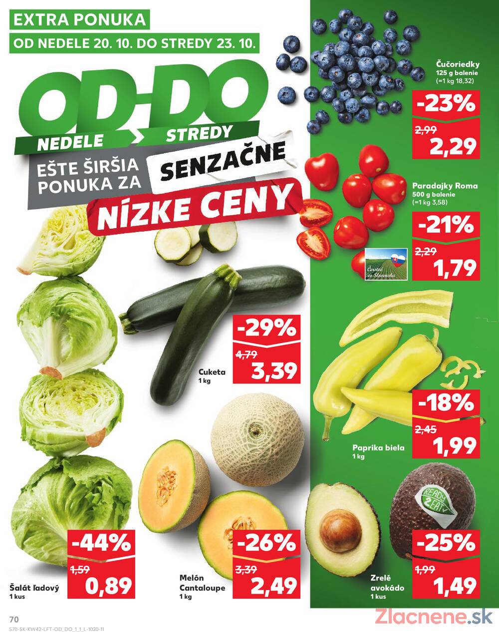 Leták Kaufland - Kaufland 17.10. - 23.10. - Kaufland Tvrdošín - strana 70