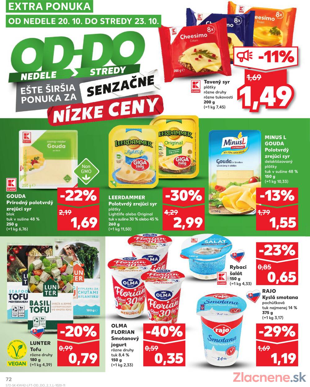 Leták Kaufland - Kaufland 17.10. - 23.10. - Kaufland Tvrdošín - strana 72