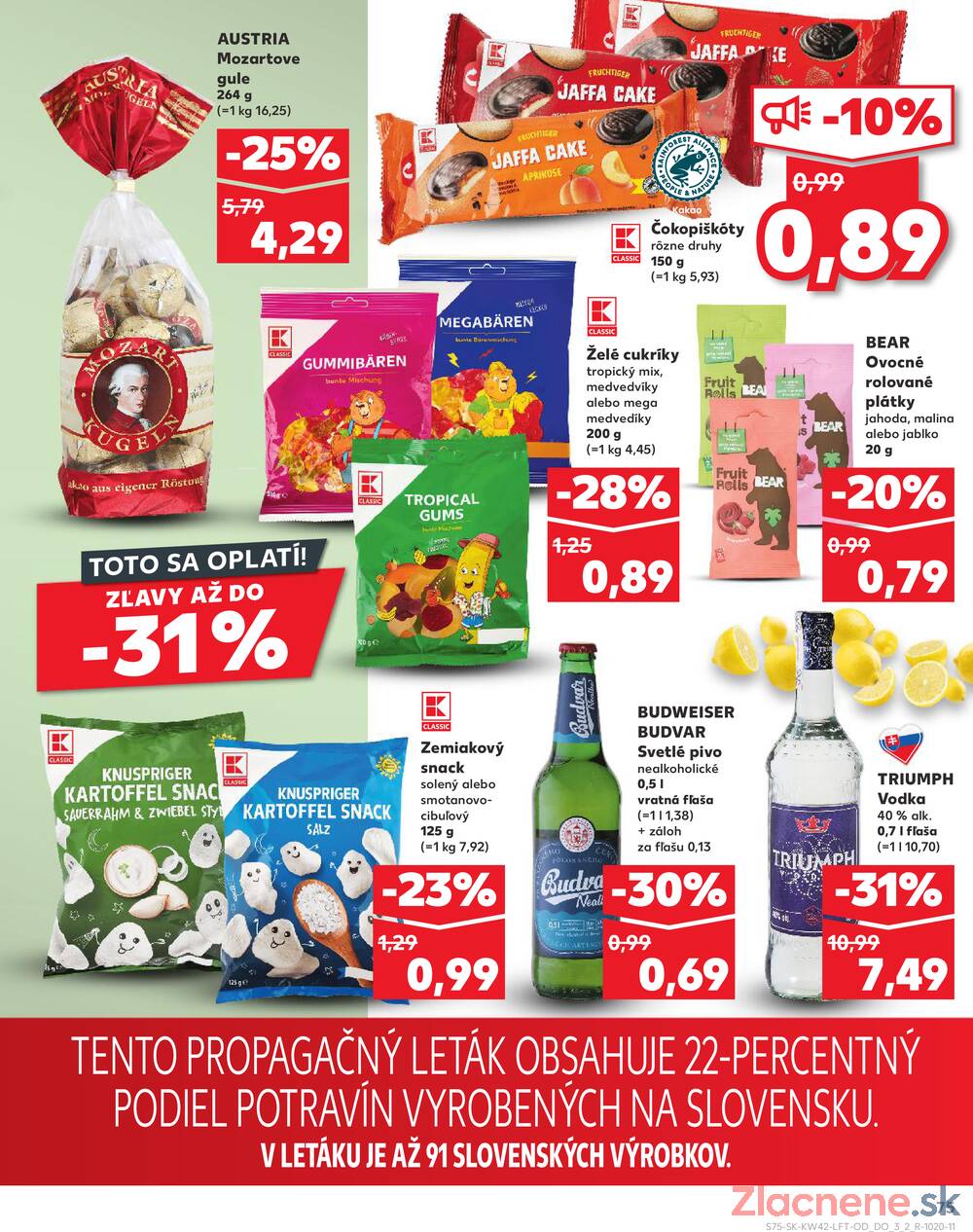 Leták Kaufland - Kaufland 17.10. - 23.10. - Kaufland Rožňava - strana 75