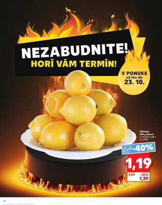 Kaufland 17.10. - 23.10. - Kaufland Bratislava - Rača