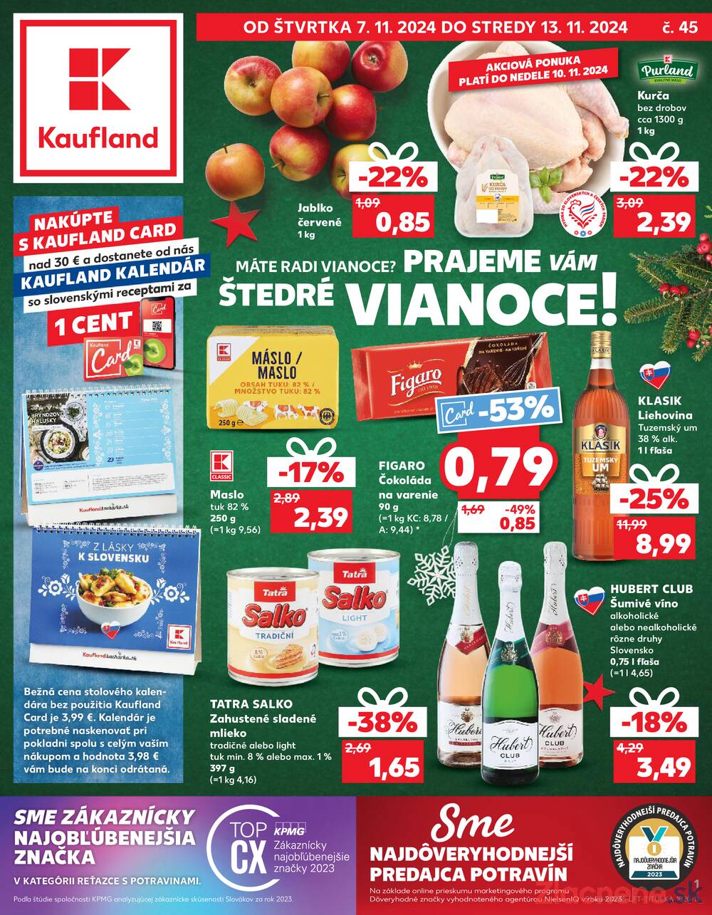 Leták Kaufland - Kaufland 7.11. - 13.11. - Kaufland Bytča - strana 1