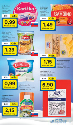 Tesco supermarkety od 20.11. do 26.11.2024