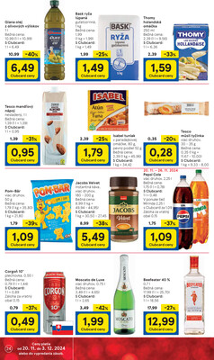 Tesco supermarkety od 20.11. do 26.11.2024