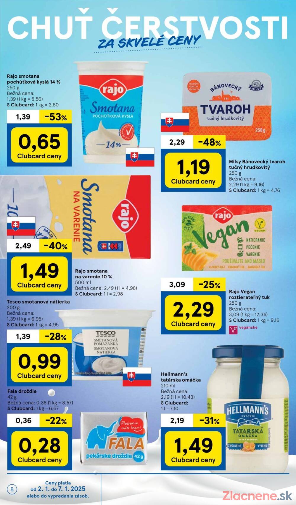 Leták Tesco - Tesco malé hypermarkety od 2.1. do 7.1.2025 - strana 8