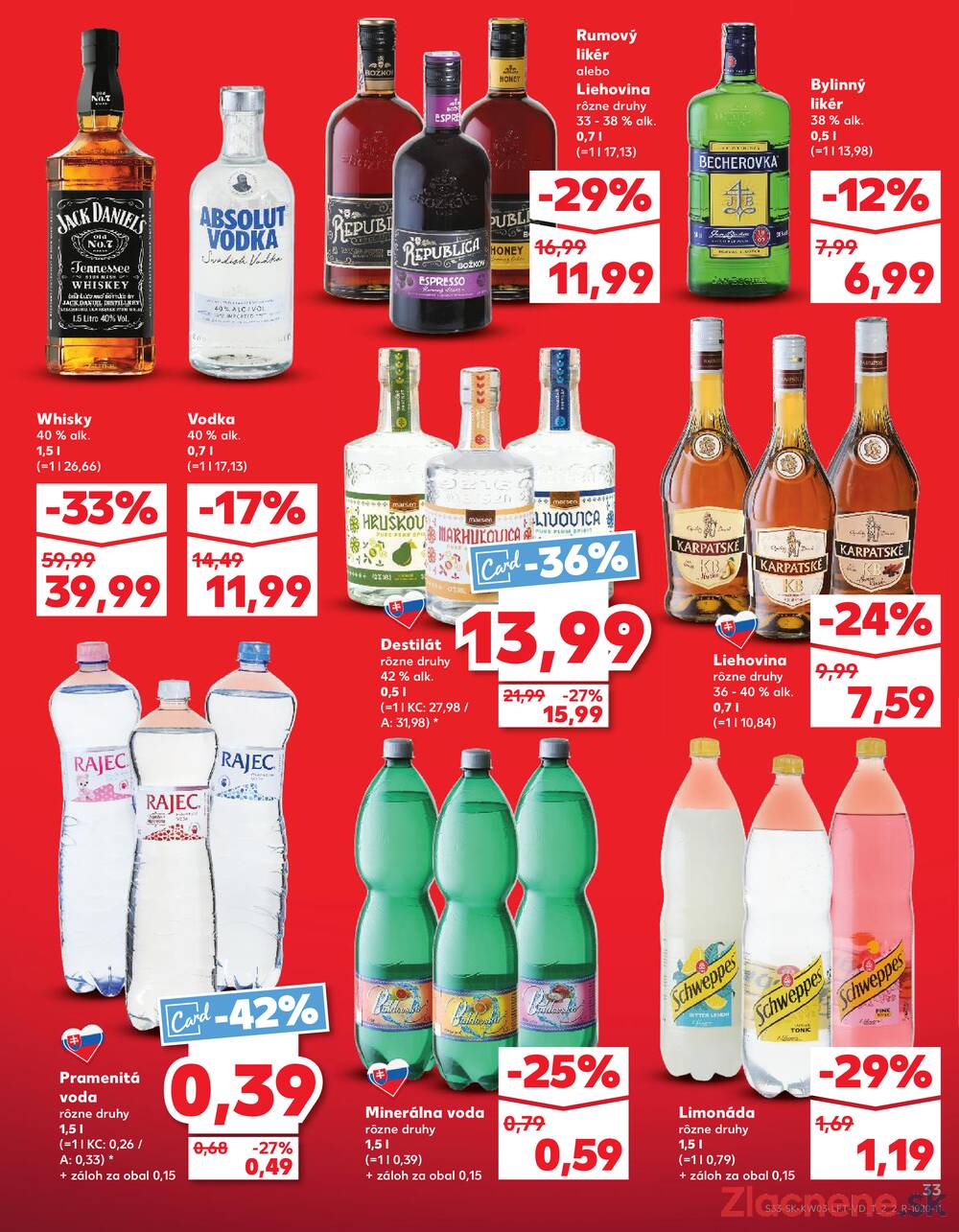 Leták Kaufland - Kaufland 16.1. - 22.1. - Kaufland Tvrdošín - strana 33