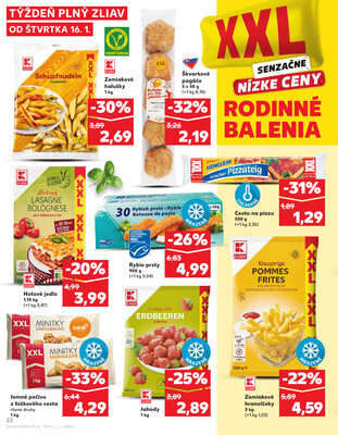 Kaufland 16.1. - 22.1. - Kaufland Tvrdošín