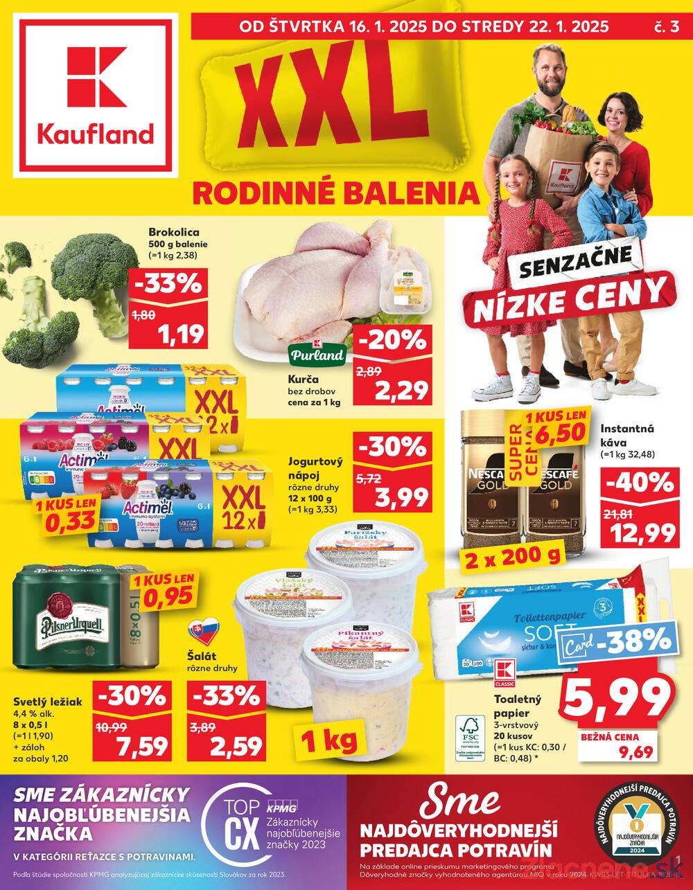 Leták Kaufland - Kaufland 16.1. - 22.1. - Kaufland Brezno - strana 1