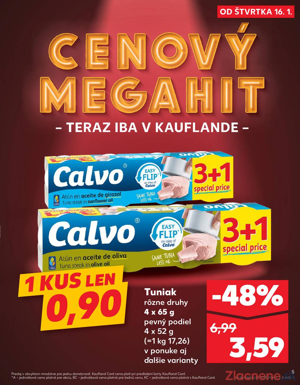 Leták Kaufland - Kaufland 16.1. - 22.1. - Kaufland Poprad - Jiřího Wolkera - strana 5