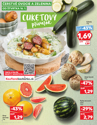 Kaufland 16.1. - 22.1. - Kaufland Topoľčany