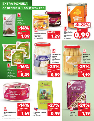 Kaufland 16.1. - 22.1. - Kaufland Topoľčany