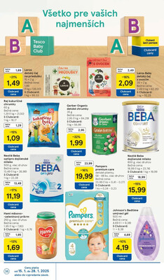 Tesco malé hypermarkety od 15.1. do 21.1.2025