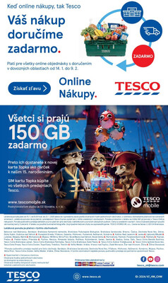 Tesco malé hypermarkety od 15.1. do 21.1.2025