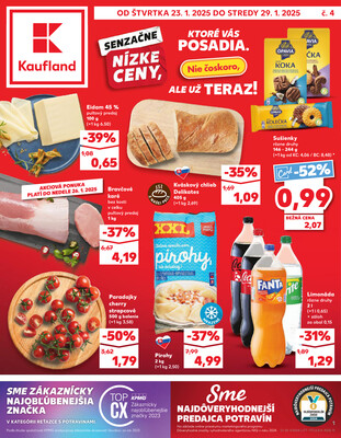 Leták Kaufland 23.1. - 29.1. - Kaufland Púchov