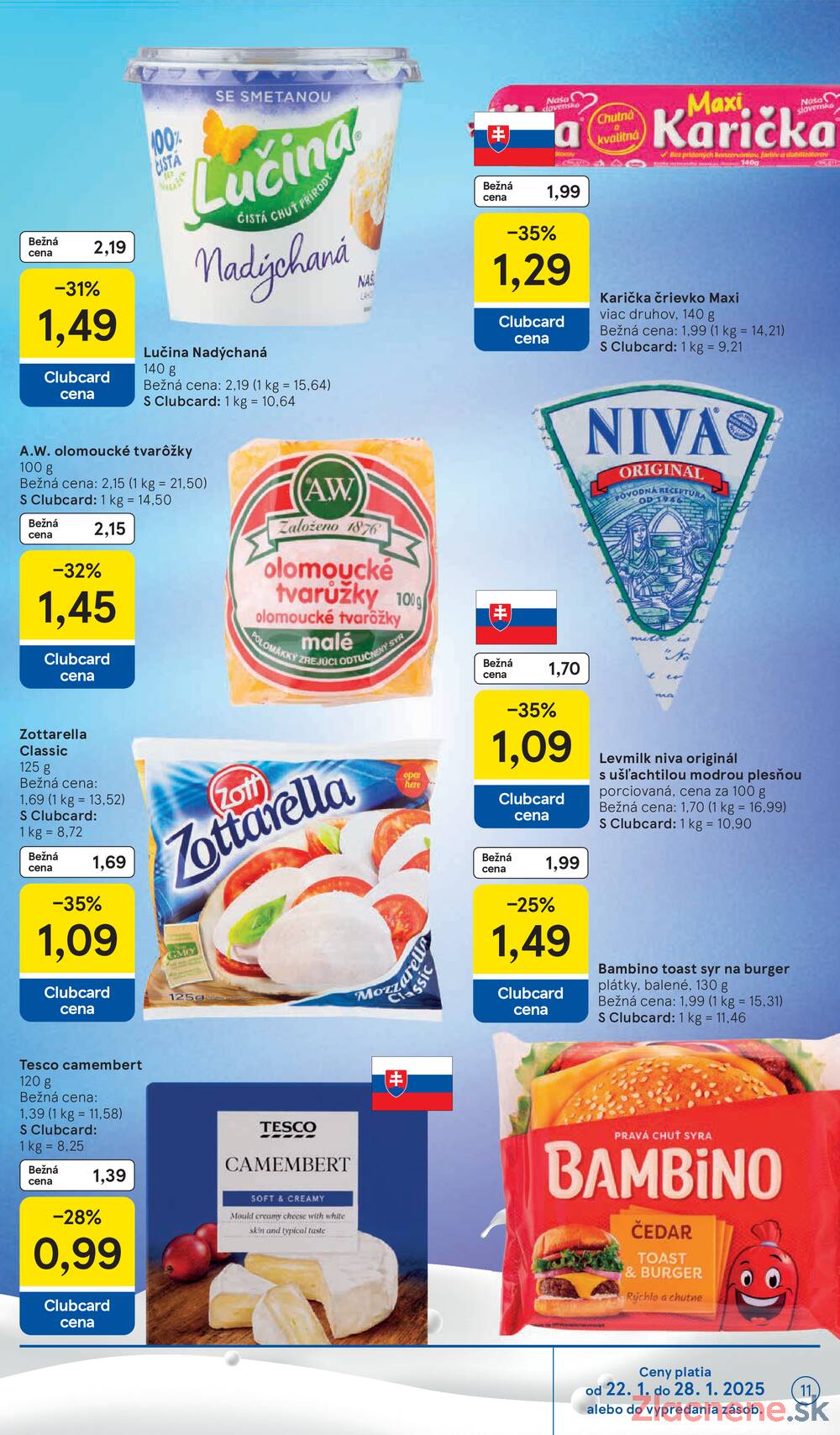 Leták Tesco - Tesco malé hypermarkety od 22.1. do 28.1.2025 - strana 11