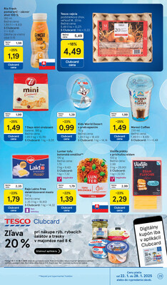 Tesco malé hypermarkety od 22.1. do 28.1.2025