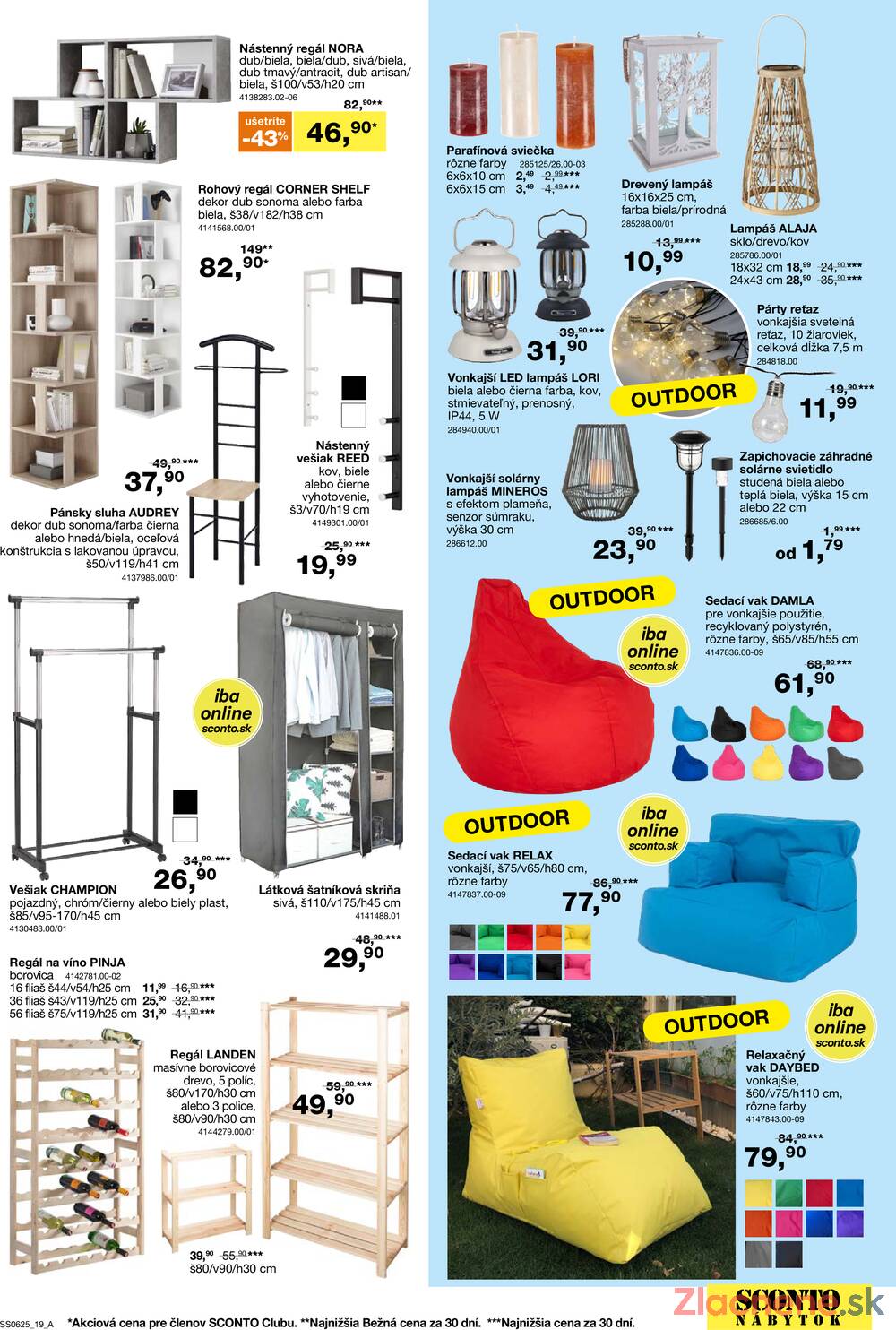 Leták SCONTO nábytok - Sconto nábytok od 30.4. do 13.5.2025 - strana 19