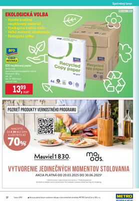 Leták METRO
		  platný do 6.5.2025 - strana 37