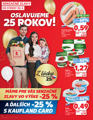 Kaufland 30.4. - 6.5. - Kaufland Detva