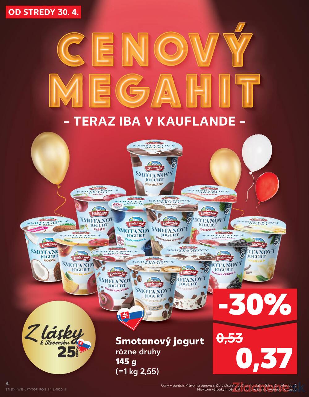 Leták Kaufland - Kaufland 30.4. - 6.5. - Kaufland Dubnica nad Váhom - strana 4