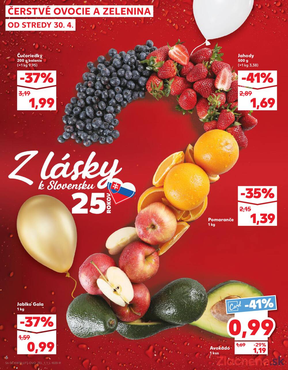 Leták Kaufland - Kaufland 30.4. - 6.5. - Kaufland Vranov nad Topľou - strana 6