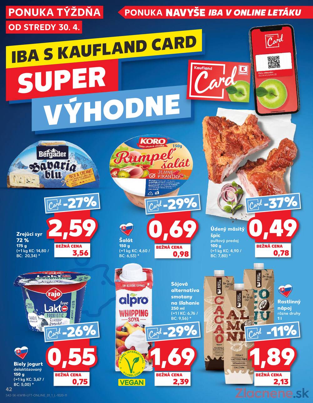 Leták Kaufland - Kaufland 30.4. - 6.5. - Kaufland Púchov - strana 42