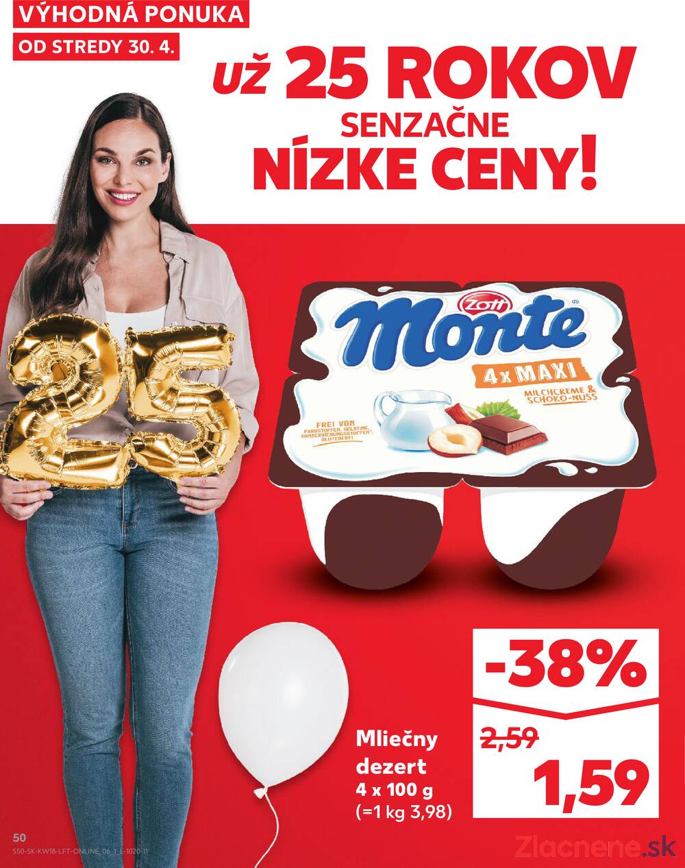Leták Kaufland - Kaufland 30.4. - 6.5. - Kaufland Púchov - strana 50