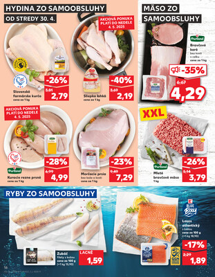 Kaufland 30.4. - 6.5. - Kaufland Nové Mesto nad Váhom