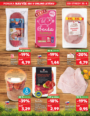 Kaufland 30.4. - 6.5. - Kaufland Nové Mesto nad Váhom