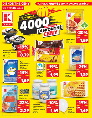 Kaufland 30.4. - 6.5. - Kaufland Nové Mesto nad Váhom
