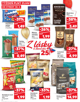 Kaufland 30.4. - 6.5. - Kaufland Bratislava - Rača