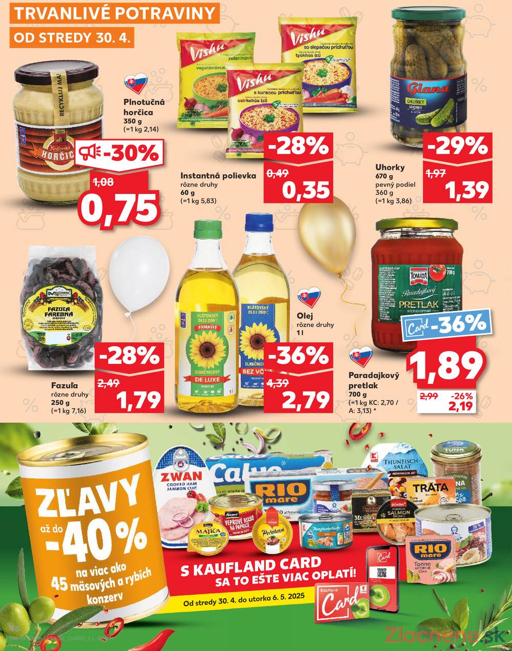 Leták Kaufland - Kaufland 30.4. - 6.5. - Kaufland (Harmincova, Bratislava - Dúbravka) - strana 46