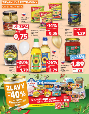 Kaufland 30.4. - 6.5. - Kaufland Liptovský Mikuláš
