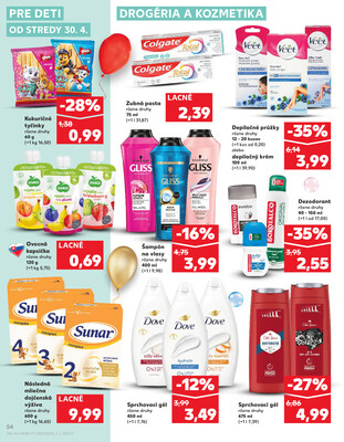 Kaufland 30.4. - 6.5. - Kaufland Liptovský Mikuláš