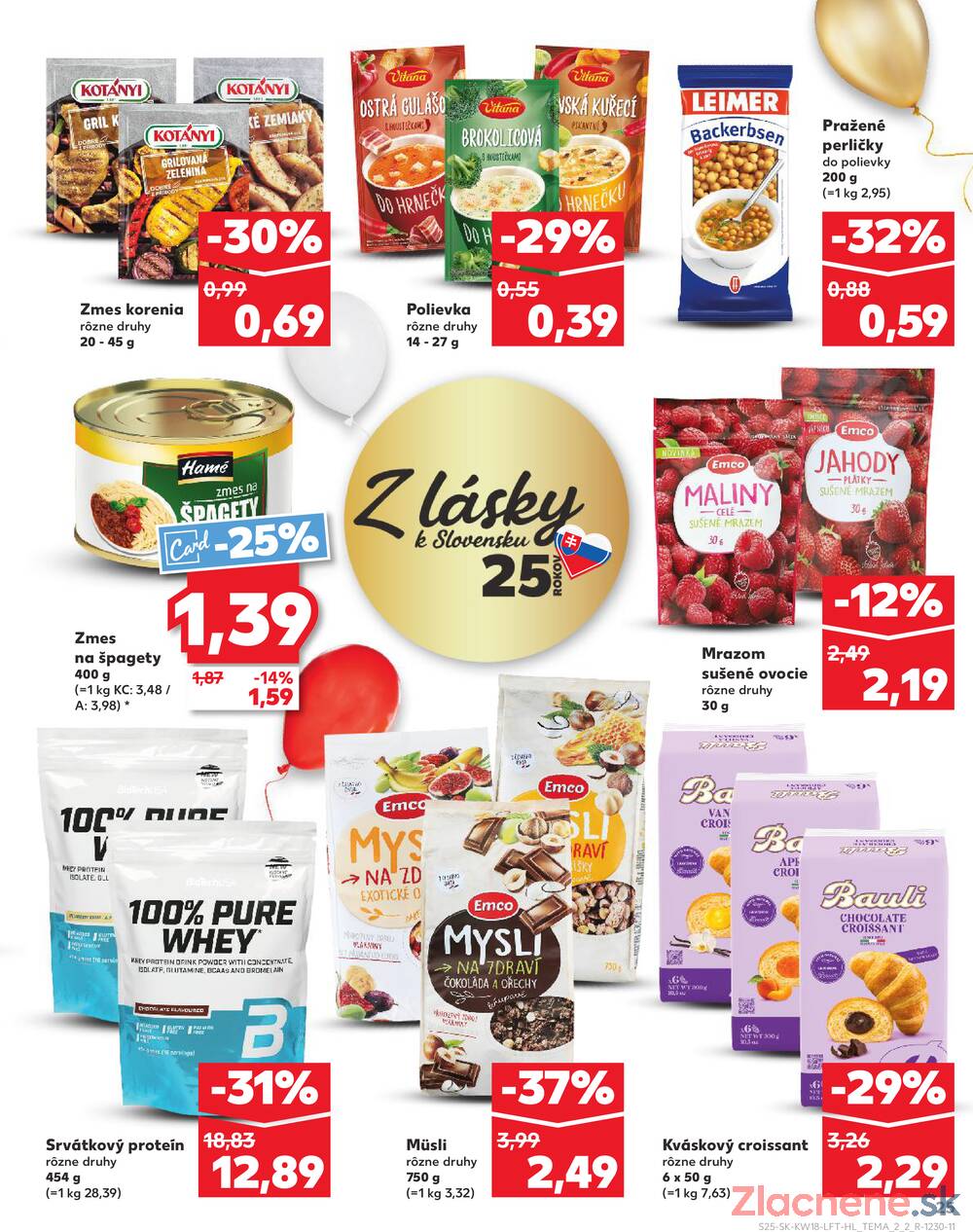 Leták Kaufland - Kaufland 30.4. - 6.5. - Kaufland Šamorín-Mliečno - Krajinská cesta - strana 25