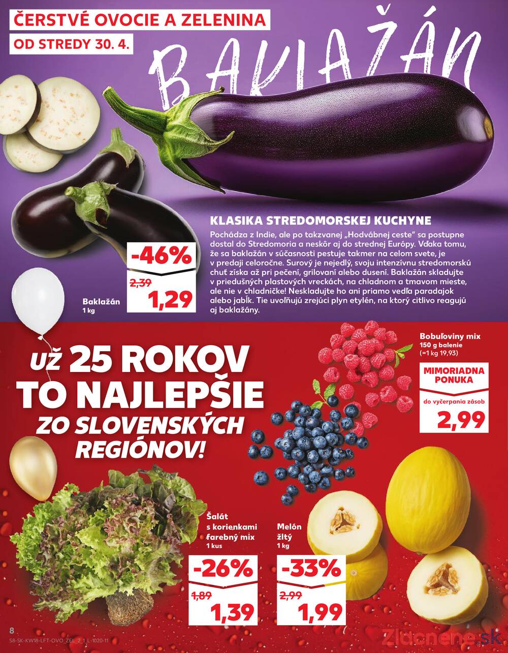 Leták Kaufland - Kaufland 30.4. - 6.5. - Kaufland Poprad - Moyzesova - strana 8
