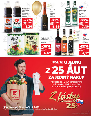 Leták Kaufland
		  platný do 6.5.2025 - strana 49