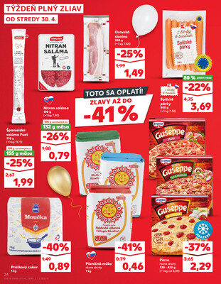 Kaufland 30.4. - 6.5. - Kaufland Bratislava - Nové Mesto