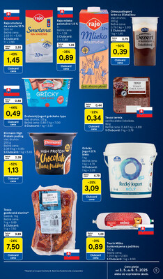 Tesco supermarkety od 30.4. do 6.5.2025