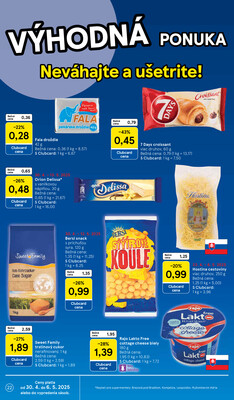 Tesco supermarkety od 30.4. do 6.5.2025