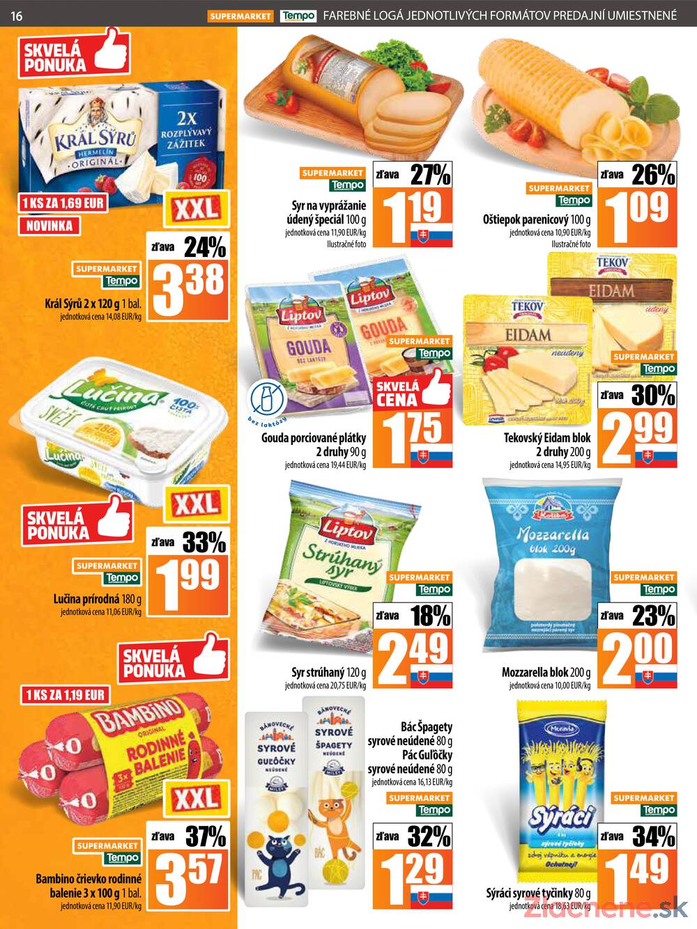 Leták COOP Jednota Slovensko - COOP do 7.5. - strana 16