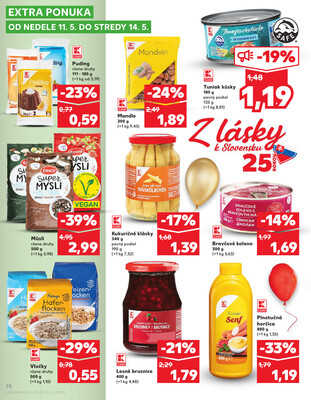 Kaufland 7.5. - 14.5. - Kaufland Rimavská Sobota