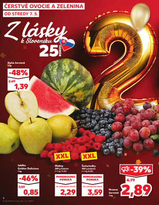 Kaufland 7.5. - 14.5. - Kaufland Dunajská Streda